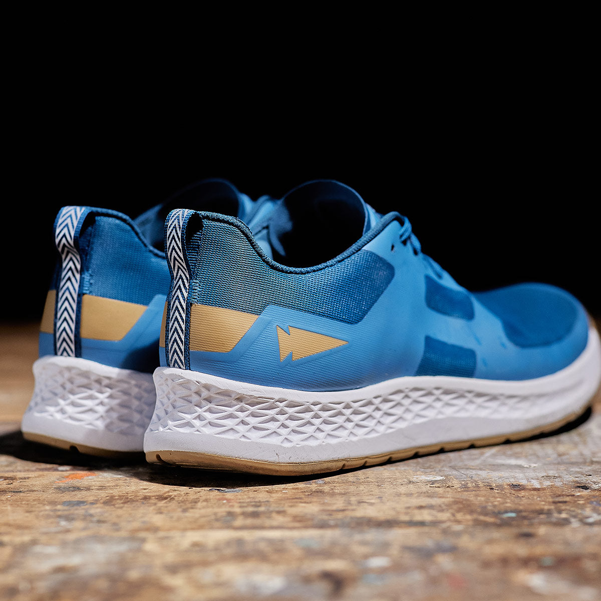 Men's Rough Runners - Tidal Blue + Speed Tan