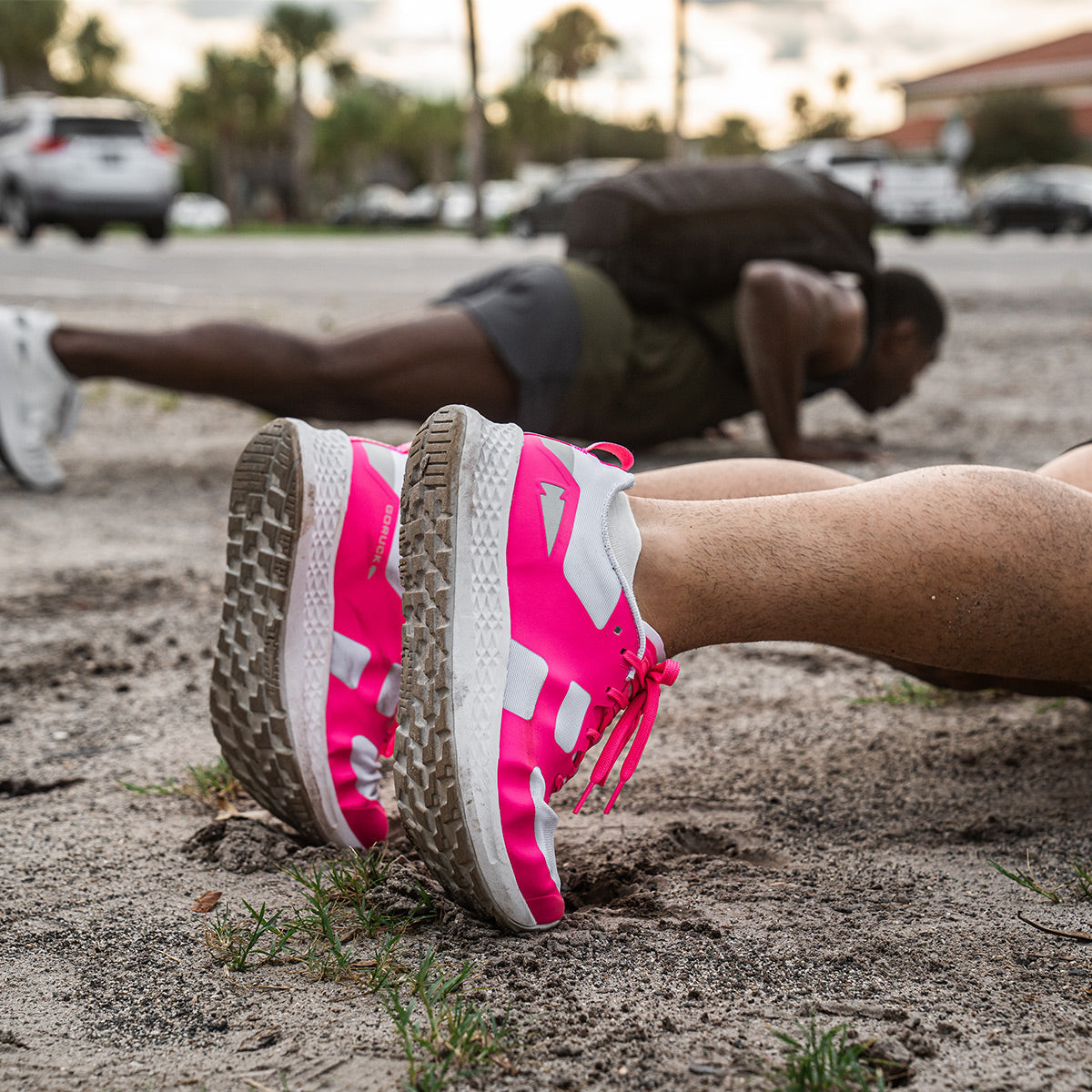 Men's Rough Runner - Hot Pink