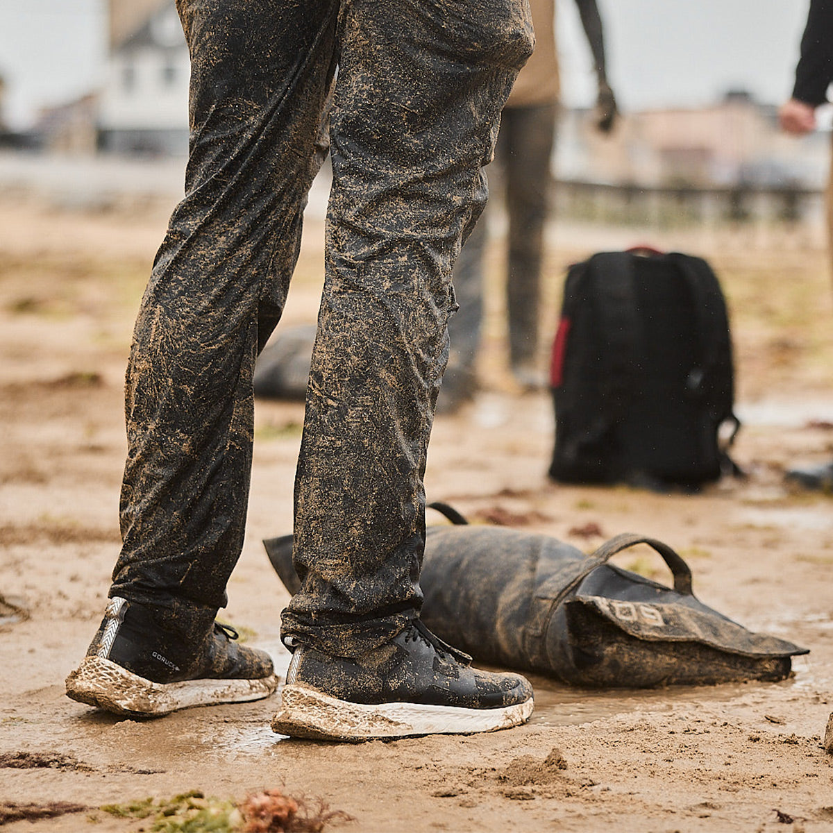 Men's Rough Runners - Black + Stone + White