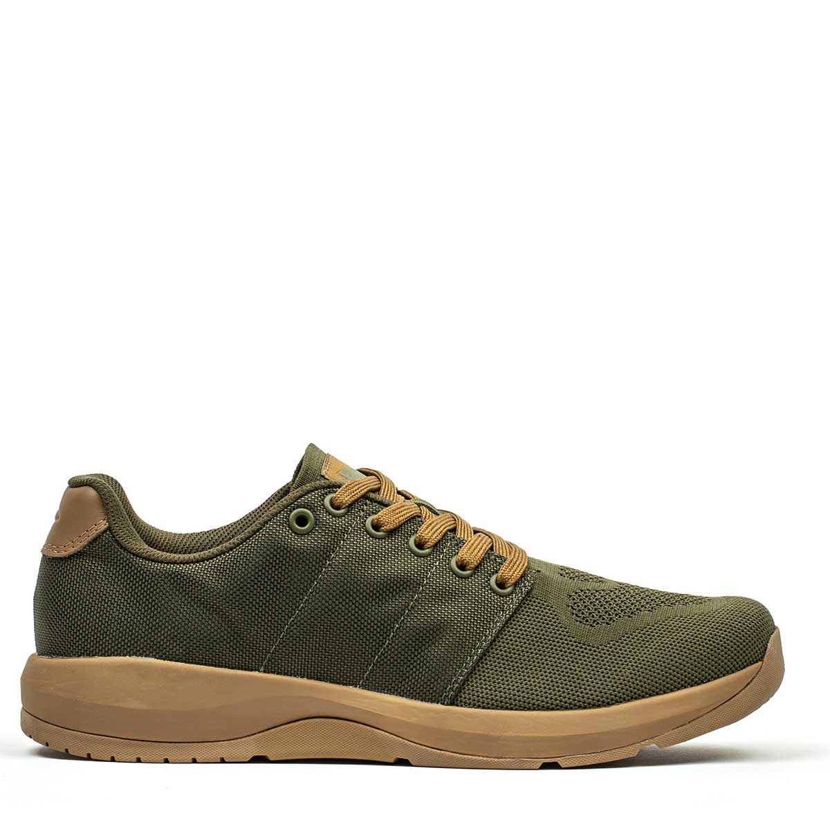 Men's Ballistic Trainers - Green + Gum