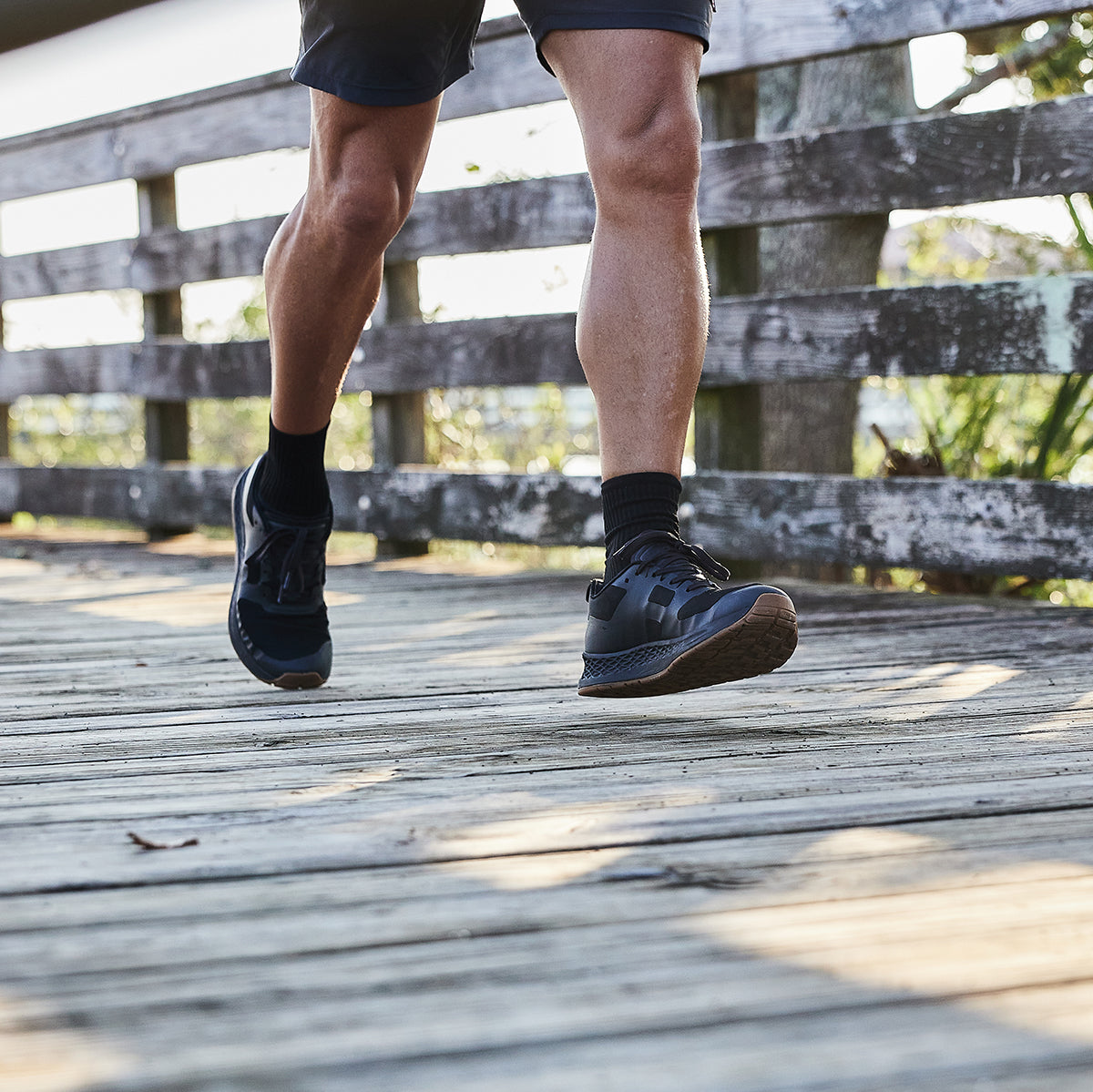 Men's Rough Runners - Black + Gum