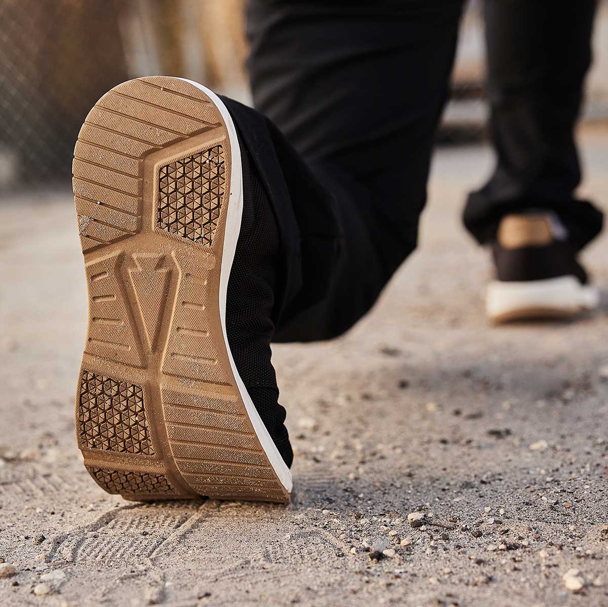 Men's Ballistic Trainers - Black + White + Coyote