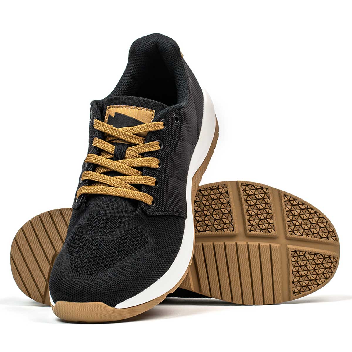 Men's Ballistic Trainers - Black + White + Coyote