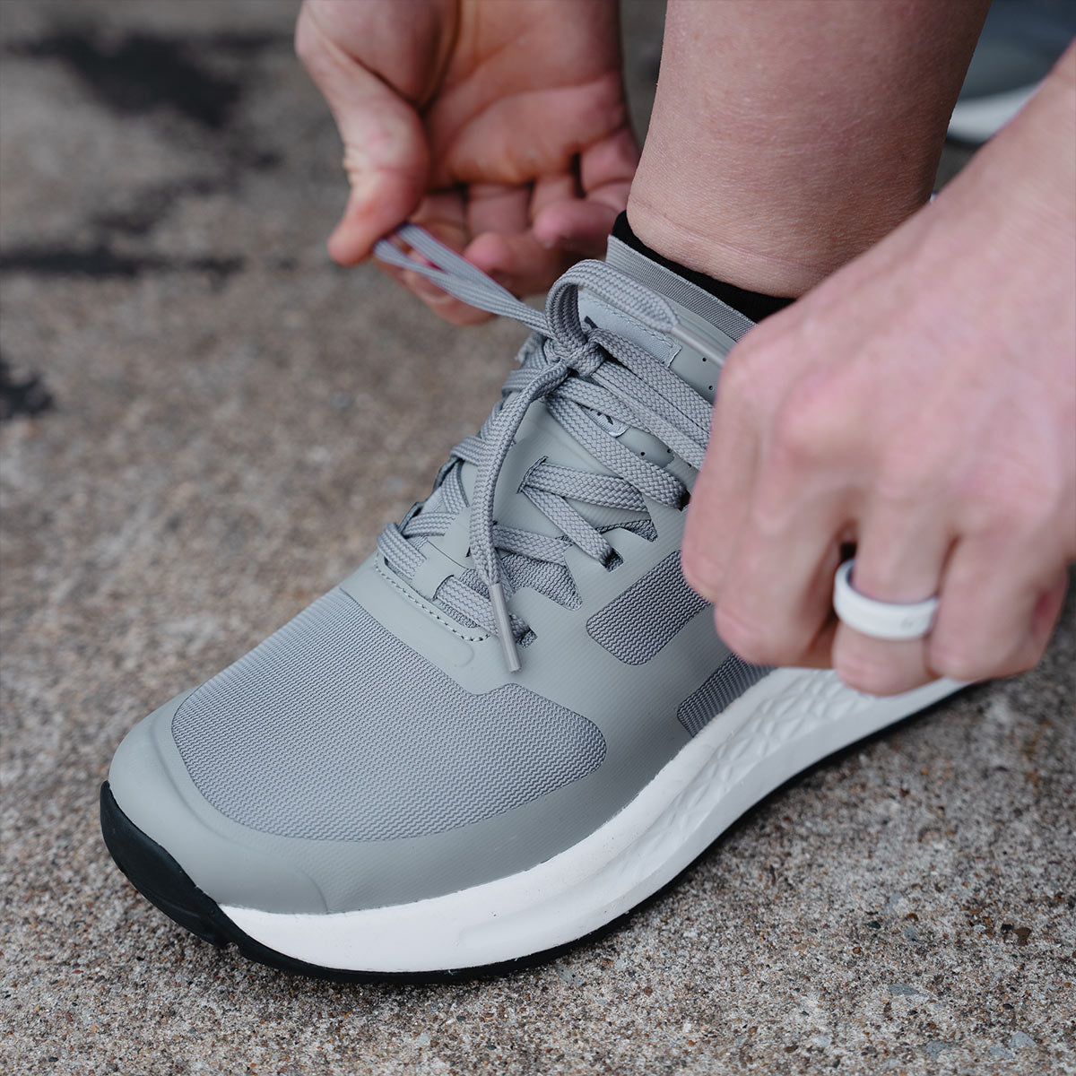 Women's Rough Runner - Speed Grey + White