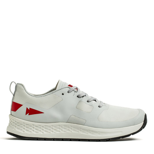 Men's Rough Runner - Light Grey + Red