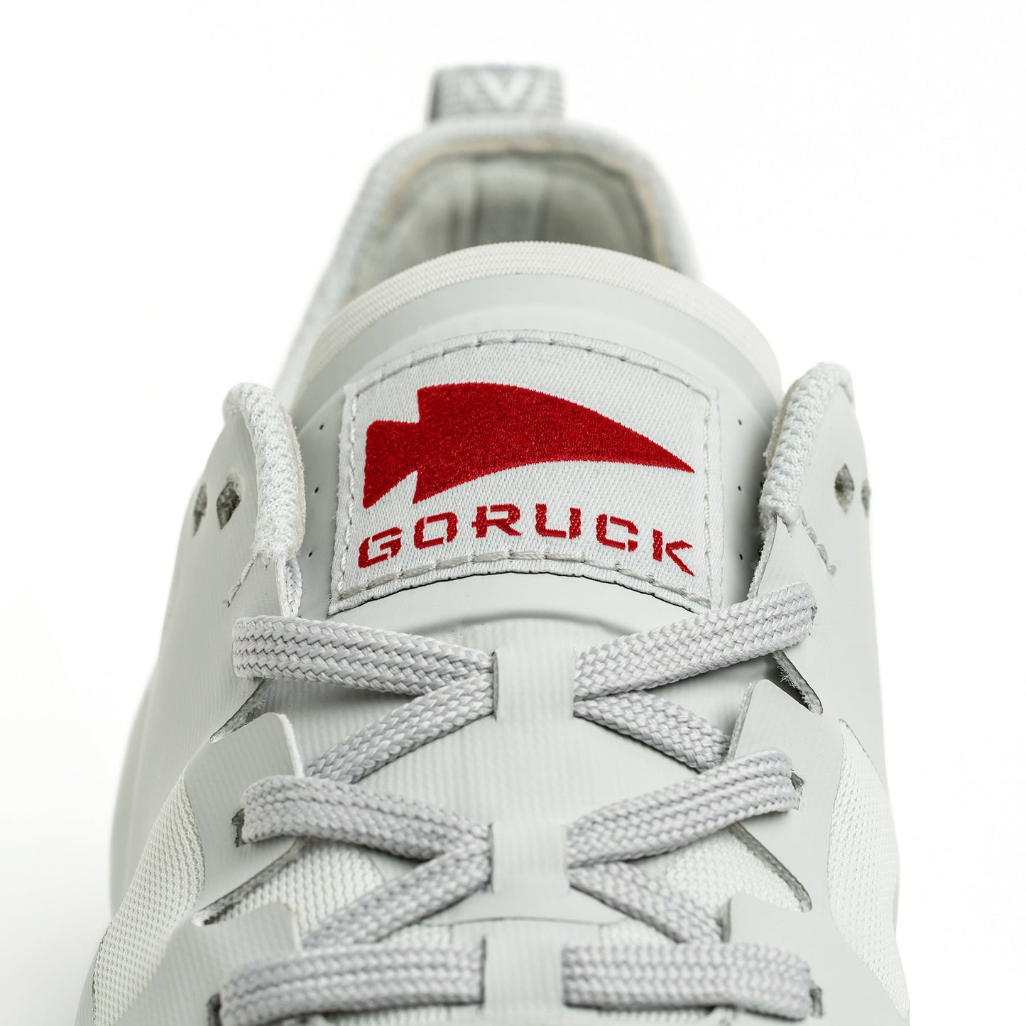 Women's Rough Runner™ - Light Grey + Red + White